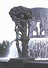 Gustav Vigeland Wall Art - Tree with Death